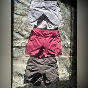 3 Pack Athletic Shorts